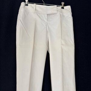 Ann Taylor Petite White Capris